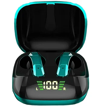 Новые наушники Bluetooth 5.0 с зарядным устройством емкостью 300 мАч, Беспроводные наушники, Стерео, спортивные Водонепроницаемые наушники, гарнитуры с микрофоном