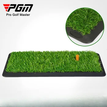 PGM для игры в гольф в помещении, коврик для тренировок, коврик для качания мяча, коврик для удара из травяной резины, удобный для переноски