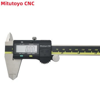 Цифровой суппорт марки Mitutoyo CNC Абсолютный 0-150 мм 200 мм Из Нержавеющей стали С батарейным питанием Дюймовый/Метрический 6 