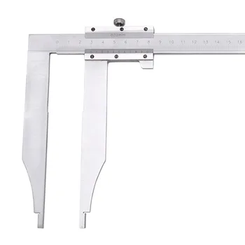 Штангенциркуль с длинной челюстью 0-200 мм x 60 мм, сверхмощный штангенциркуль с наконечником, Высококачественные измерительные инструменты
