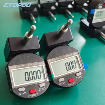 ETOPOO Вертикальный электронный цифровой дисплей с циферблатом 0-10 мм вертикальный индикатор измеритель горизонтального измерения