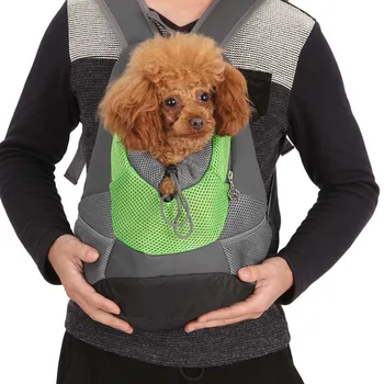  Новый портативный дорожный рюкзак с двойным плечом, уличная сумка для переноски домашних собак, передняя сумка для домашних собак, сетчатый рюкзак на голову