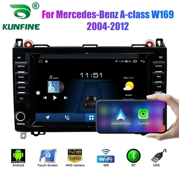 2 Din Android Автомагнитола для Benz A-class W169 2004-2012 Автомобильный Стерео Автомобильный Мультимедийный Видео DVD-плеер GPS Навигация Carplay