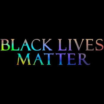 2ШТ Черные виниловые наклейки Lives Matter для автомобиля, наклейка для домашнего декора стен, съемная