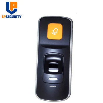 Биометрический контроллер доступа по отпечаткам пальцев RFID Автономный считыватель отпечатков пальцев Поддержка SD-карты для открытия электрического дверного замка