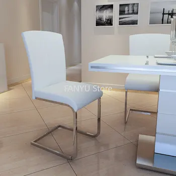 Современные обеденные стулья для отдыха, Бытовая мебель для гостиной со спинкой, Роскошные обеденные стулья для гостиной, мебель для дома Silla Comedor WZ50DC
