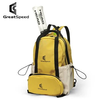 2023 Сумка для бадминтона Greatspeed, теннисный рюкзак на 2 ракетки, рюкзак, спортивные сумки для ракеток, сумка для пляжного тенниса, рюкзак