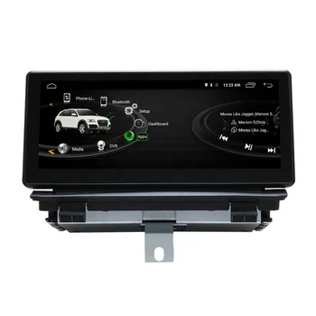 Автомобильная музыкальная система с сенсорным экраном Q3 Android аудио-видео мультимедийный плеер с антибликовым покрытием, дисплей GPS-навигации, головное устройство cd