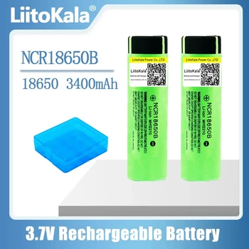 Liitokala 100% оригинал 3,7 В NCR18650 34B Литий-ионный аккумулятор 18650 3400 мАч