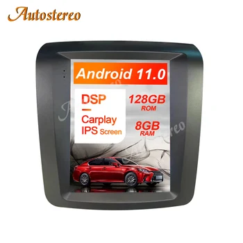 Автомагнитола Android 11 8GB 128G Автомагнитола для Toyota Alphard 10 2002-2008 Автомобильная GPS навигация Мультимедийный плеер Carplay QLED