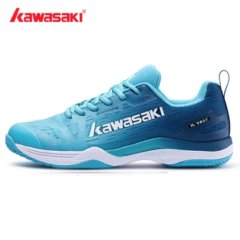 Новые женские кроссовки для бадминтона Kawasaki, женские дышащие высокоэластичные спортивные кроссовки, теннисные ботинки K1B20
