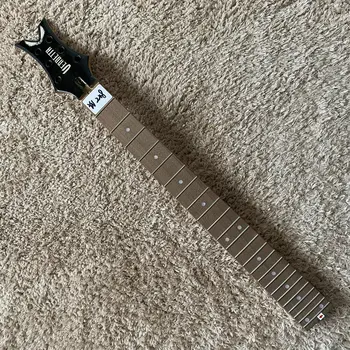 Оригинальный и подлинный гриф электрогитары Dean LP Model 24 FretsDIY и запасные части для гитары, повреждения и загрязнениеyn248